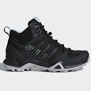 Adidas Terrex Black & Aqua Gore-tex Hiking Boot